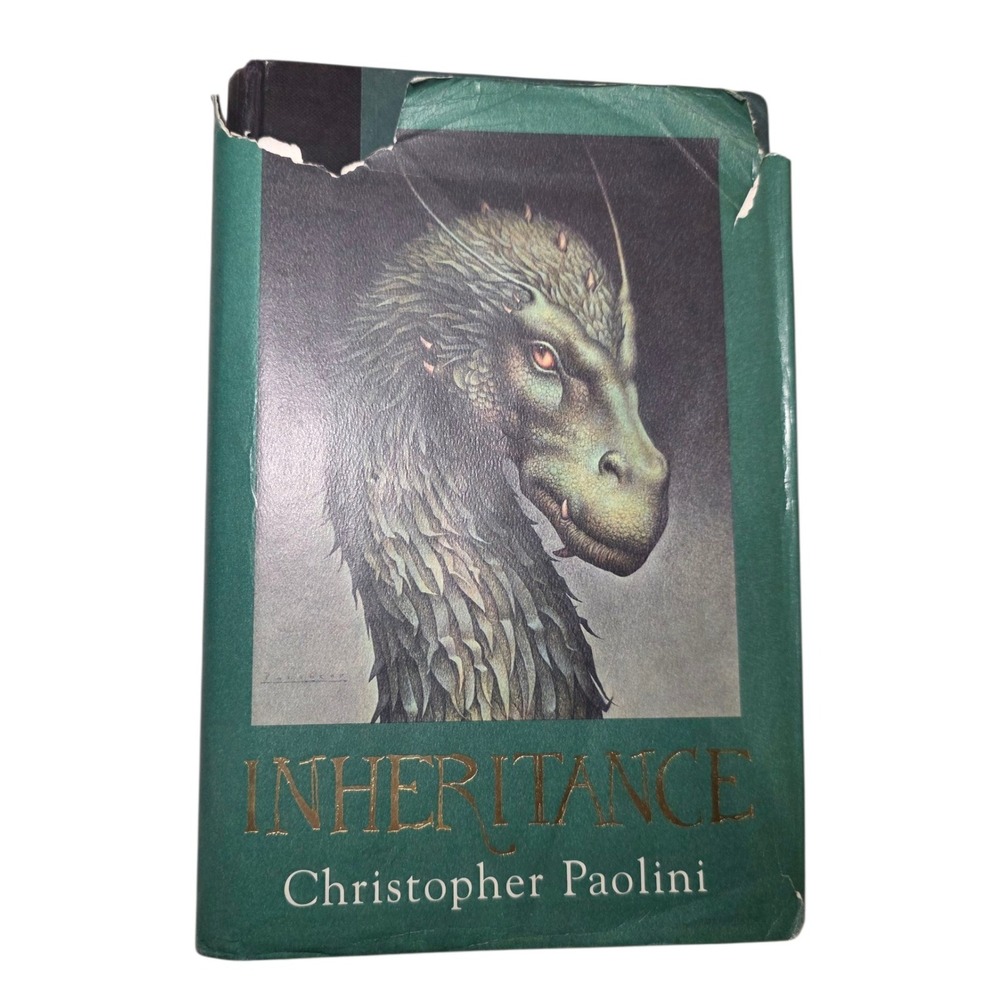 Inheritance Christopher Paolini Hardcover Dragon Fantasy Book